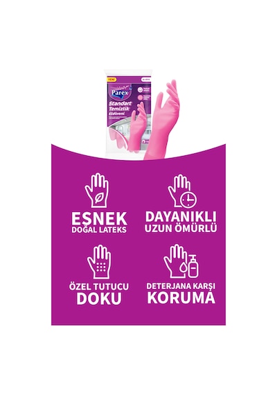 Standart Eldiven Orta Boy İkili Set