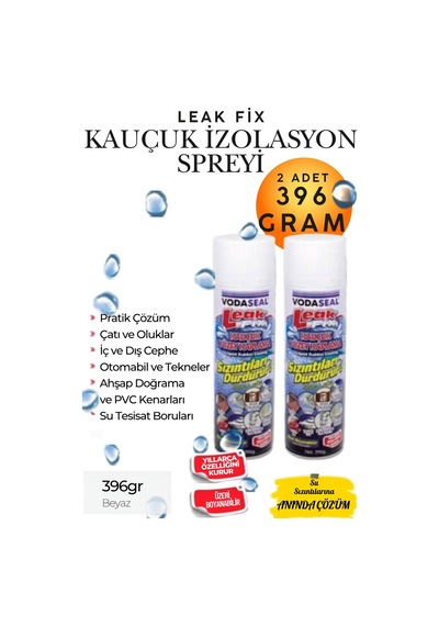 2 Adet 396 Gr Beyaz Su Yalıtım Sızdırmaz Geçirmez İzolasyon Kauçuk Spreyi Çatı Oluk, Banyo, Boru, Teras Ve Duvar Sızıntı Önleyici Kaplama Sprey Çatlak Kapatıcı Nem, Rutubet Ve Su Kaçağı Tamir Sıvısı