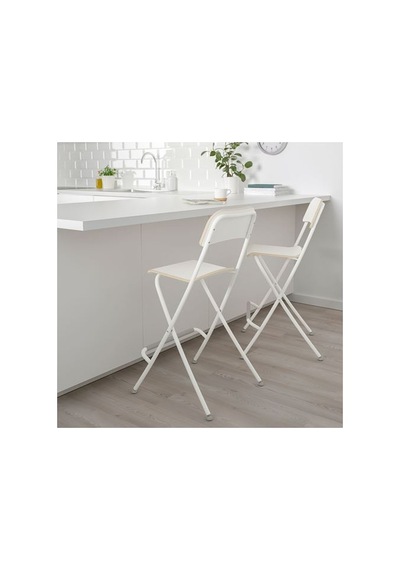 Ikea Franklın Bar Sandalyesi, Beyaz, 63 Cm, Katlanabilir
