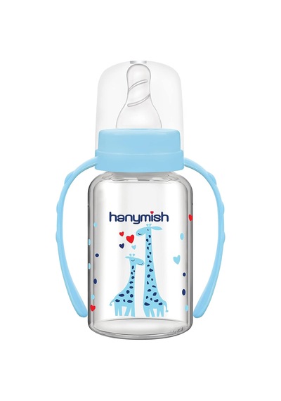 Tr Doğal Kulplu Cam Biberon 125 Ml