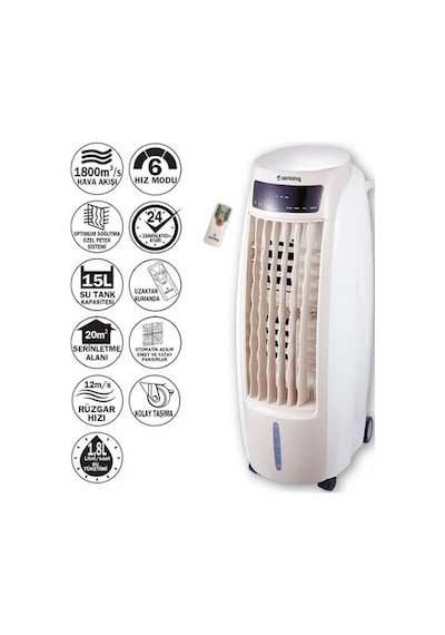 Air King 1315 A Clımax Hava Soğutucu 130w 15l