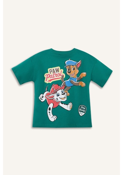 Defacto Paw Patrol Regular Fıt Kısa Kollu Tişört Erkek Bebek G9906a526smgn749 Yeşil-gn749