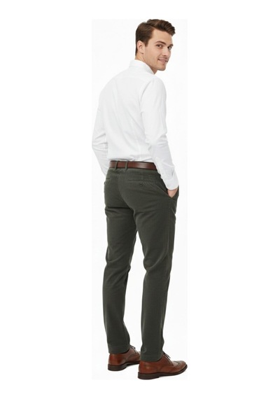 Erkek Kışlık Kadife Pantolon Klasik Kalıp Bgl-st04967 Haki