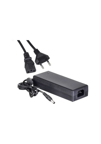 Ht-4202000xm 220 Volt 42 Volt 2 Amper 5.5 2.5mm Plastik Kasa Adaptör Siyah