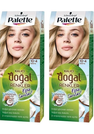 Palette Kalıcı Doğal Renkler 10 - 4 Papatya X 2 Adet (458324022)