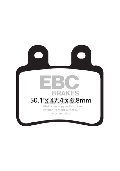 Ebc Sfac350 Peugeot Satelıs 125/150, Geopolıs 250/400, Derbı Senda Carbon Arka Fren