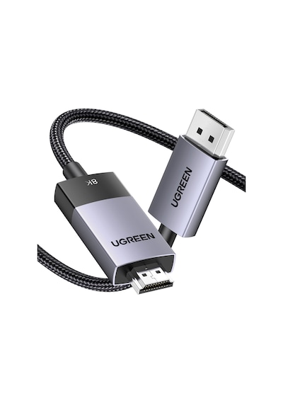 Ugreen 8k 60hz Displayport 1.4 To Hdmı 2.1 Örgülü Kablo, 2m, 80397 -