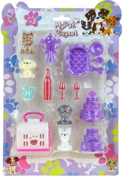 Mey İthalat Zn-5347 My Pet Play Set