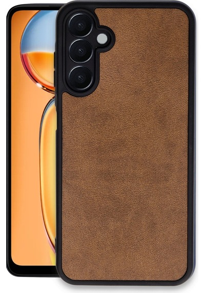 Newface Samsung Uyumlu Galaxy A05s Kılıf Aras Deri Kapak - Taba Taba