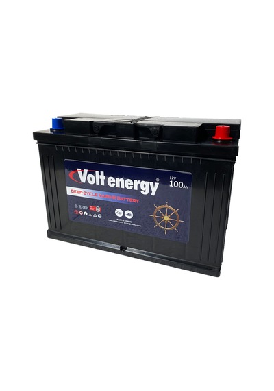 VOLT ENERGY 12 V 100 Amper Deep Cycle Marin Bakımsız Akü