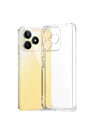 Realme Note 50 4g Kılıf Lüx Şeffaf Silikon 0.2M-Çok Renkli
