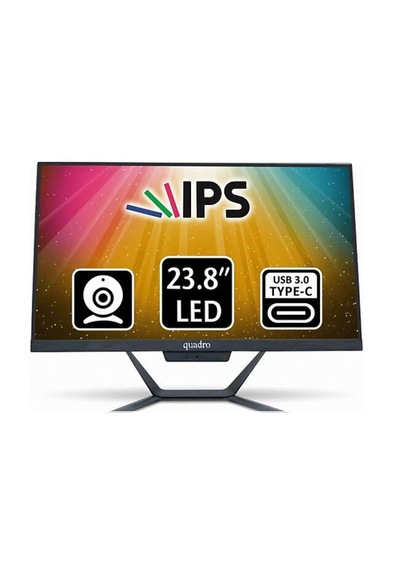 Quadro Stark H224D5 26166 i5-12450H 16 GB 512 GB 23.8" Dos AIO Masaüstü Bilgisayar