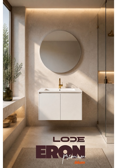 Premium Eron 80 Cm Banyo Dolabı Mat Beyaz Lake Blum Menteşe Cerastyle Ibiza Seramik Lavabo Ayna Dahil Lake Beyaz Premium Eron 80 Cm Banyo Dolabı Mat Beyaz Lake Blum Menteşe Cerastyle Ibiza Seramik Lavabo Ayna Dahil Lake Beyaz