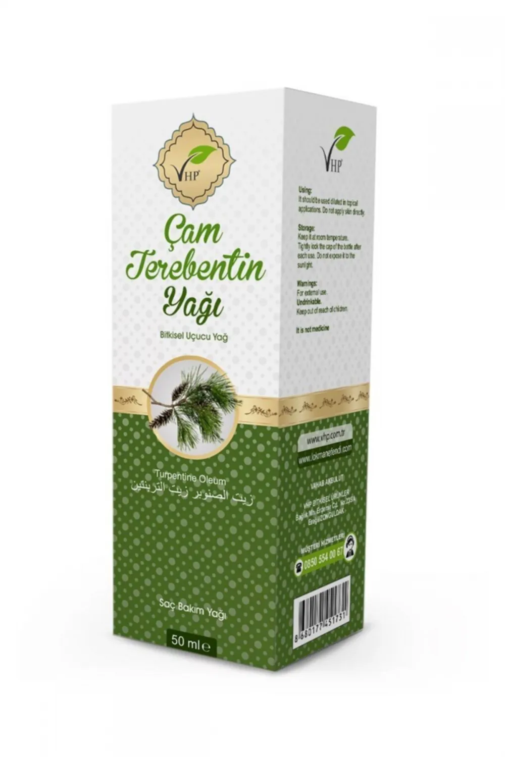 Vhp Çam Terebentin Uçucu Yağı 50 ML