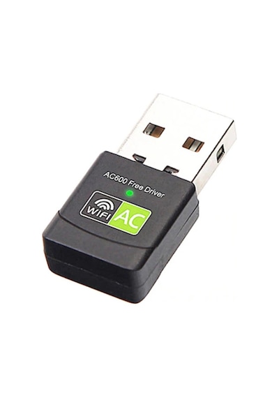 Ally Çift Bant 600 Mbps 2.4 Ghz +5 Ghz Usb Kablosuz Wifi Adaptör- 5775