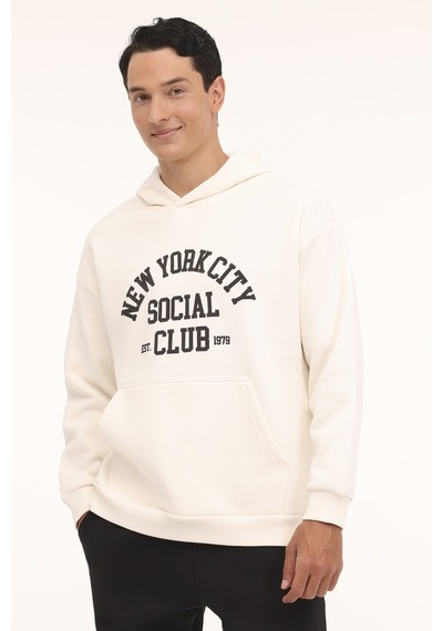 Kinetix Ml Mıke 17cty112 4pr Ekru Erkek Sweatshirt Bej