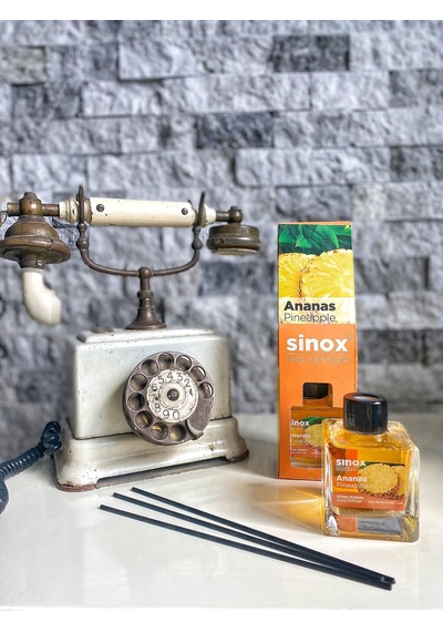 Sinox Bambu Çubuklu Ananas Oda Ofis Banyo Kokusu 120 ML