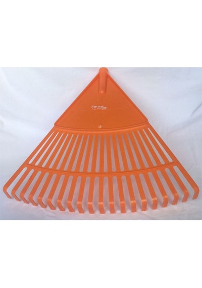 Plastik Turuncu Bahçe Tırmığı 10'lu Set