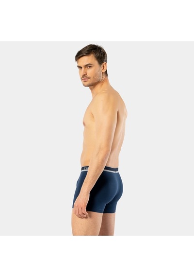 Cacharel Erkek 3'lü Boxer 1337/lacivert-indigo-saks Çok Renkli