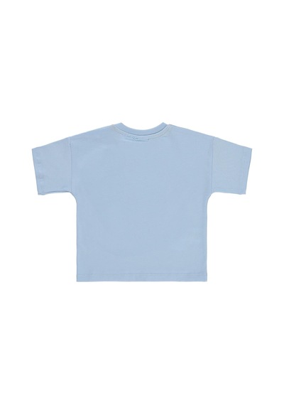 Civil Baby Superman Baskılı 6-18 Ay Tişört - Mavi