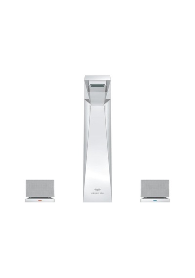 Grohe Allure Brilliant Private Collection 3 Delikli Lavabo Bataryası L Boyut - 20670000 Gümüş