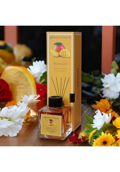 Mouvement Mango 100 Ml Çubuklu Oda Kokusu Evinizde Egzotik Bir Atmosfer Yaratın Abundance Prosperity