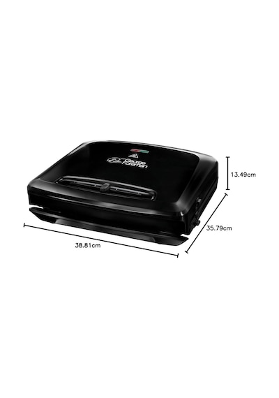 George Foreman 24340-56 Fitness Mangalı Entertaining, Temas Izgarası, Panini Ve Sandviç Izgarası, 34,5 X 21 Cm Büy Diğer