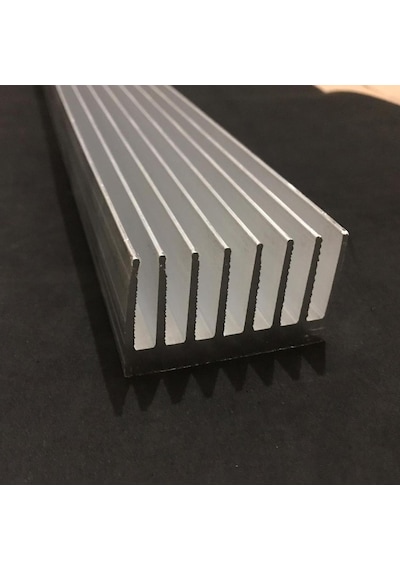 Alüminyum Soğutucu Profil Led Soğutma Profili Kalın 63 X 40 Mm 511373047