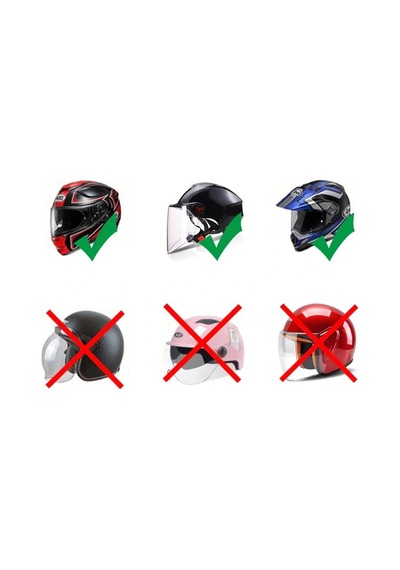 Kask Yağmur Kaydırıcı - Anti-sis Hidrofobik Film Diğer