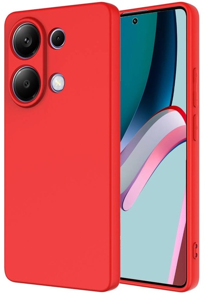 Lexroo Xiaomi Redmi Note 13 4g Kılıf Mara Lansman Kılıf - Kırmızı
