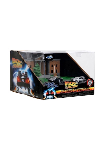 Geleceğe Dönüş Saat Kulesi Nano Sahnesi Diorama Modellemesi