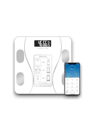 Mutfak Tartıları Tf-1072 Bluetooth Baskül Tartı Çok Renkli