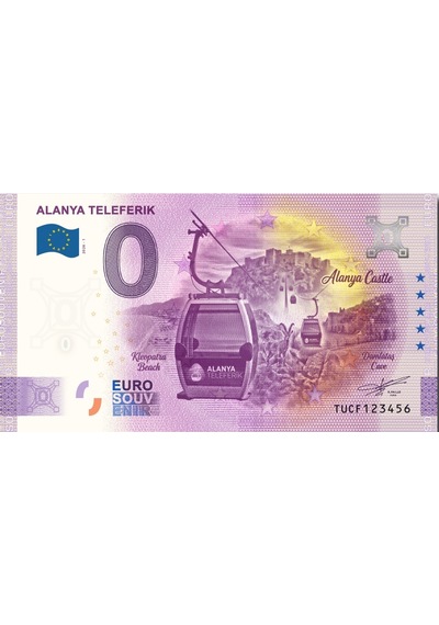0 Euro Hatıra Parası - Bursa Teleferik - 2026
