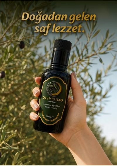 Olivisimo Erken Hasat Soğuk Sıkım Natürel Sızma Zeytinyağı 250 Ml