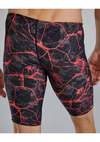 Tyr Durafast Elite Erkek Jammer Mayo - Synapse Kırmızı - Siyah