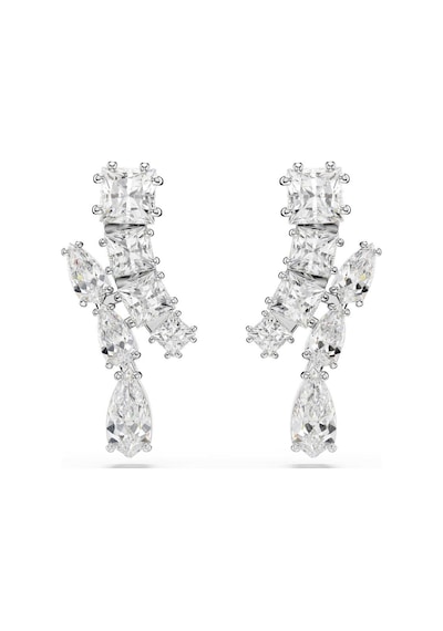 5700418 Swarovski Küpe Matrıx:pe Whı/rhs Metalik