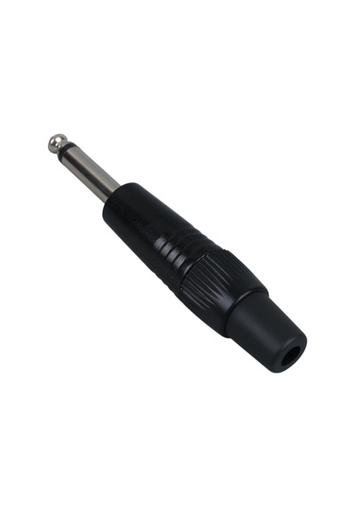 Ayt Gitar Jack Canon Tipi Mono Nikel 6.3mm Mikrofon Ses Kablosu Soketi Girişi