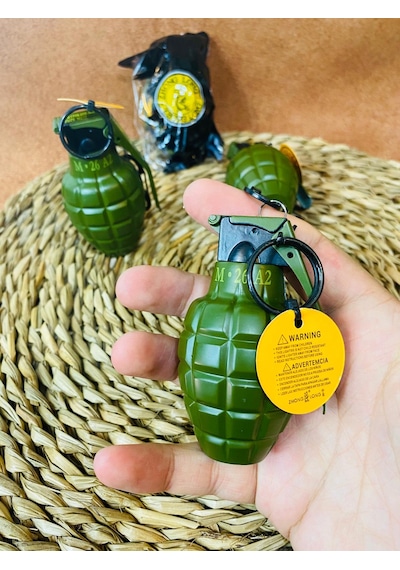 El Bombası Modeli Metal Pürmüzlü Çakmak