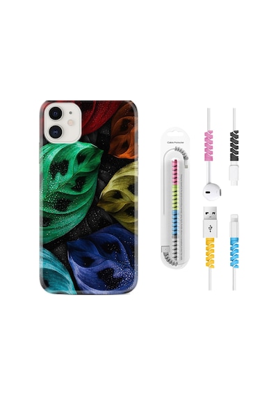 Apple Uyumlu iPhone 11 Kılıf Kablo Koruyuculu Foids 1669