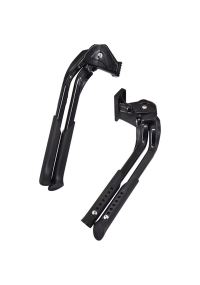 Vona Cl-ka56 Orta Park Ayağı Çift Açılır Kickstand Siyah