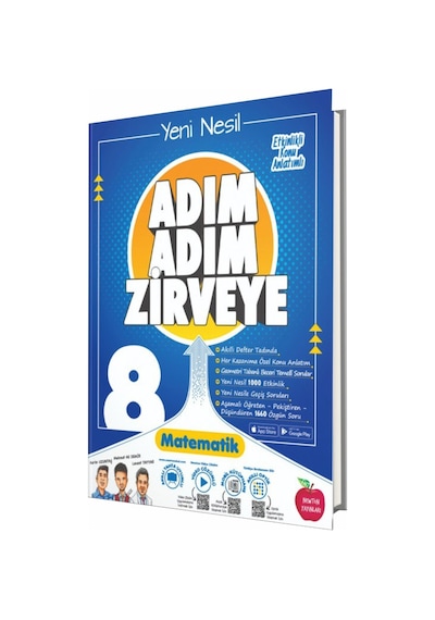 Newton Yayınları 8. Sınıf Adım Adım Matematik Soru Bankası (550699779)