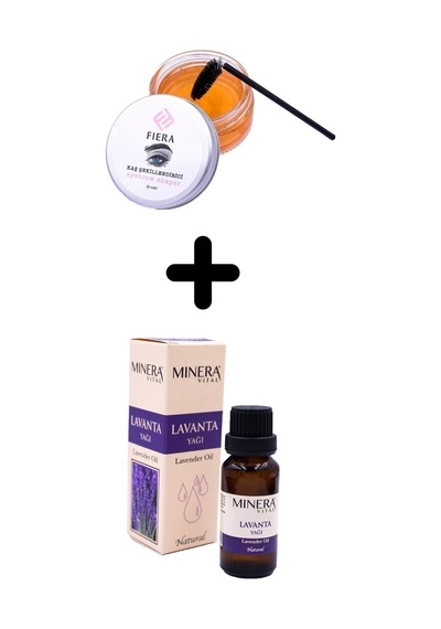 Kaş Şekillendirme Wax Jeli 30ml & Naturel Lavanta Yağı 20ml Diğer