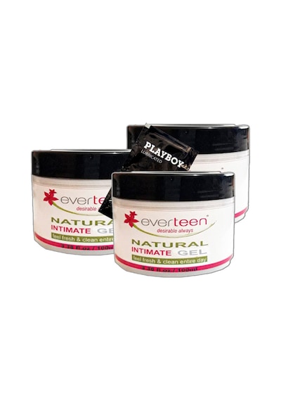 Everteen Bayan Natural Intimate Gel 3adet 100 Ml Avınhe0329 Hijyenjelii Feel Fresh & Clean Entire D