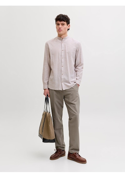 Jack & Jones Jpstkane Chase Coolmax Chino Erkek Pantolon-32840 Kahverengi