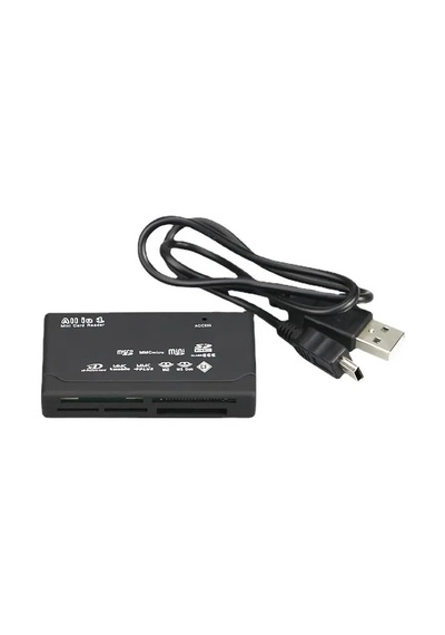480 Mbps Hepsi Bir Arada Hafıza Kartı Okuyucu Usb 2.0 Harici Kart Okuyucu Sd All İn 1