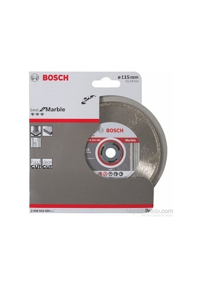 Mermer Kesimi İçin Elmas Kesme Diski 115 Mm X 22,23 Mm