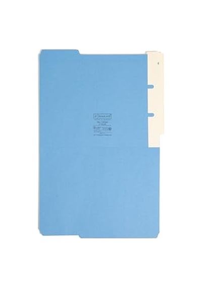 End Tab Converters For Folders, 3 1/4 X 9 1/4, Manila, 500/box