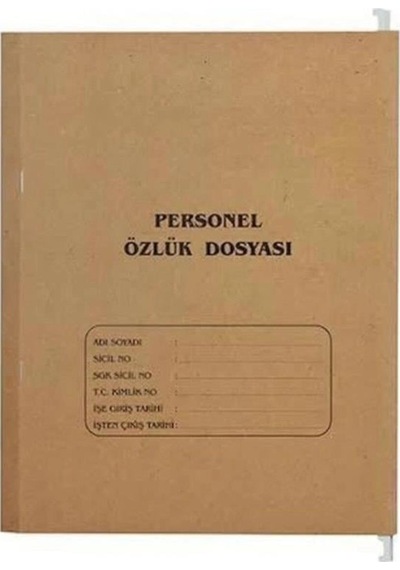 Gülpaş Özlük Dosyası İçi Askılı 4'lü