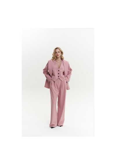Mai Studios Co. Kaylee Pembe Blazer Pembe
