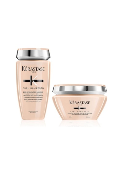 Curl Manifesto Bain Hydratation Douceur 250ml + Curl Manifesto Masque Beurre Haute Nutrition 200ml